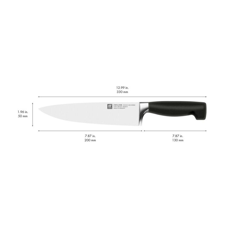 Zwilling Four Star couteau de chef 20cm (Inox) - Panache (Koksijde)
