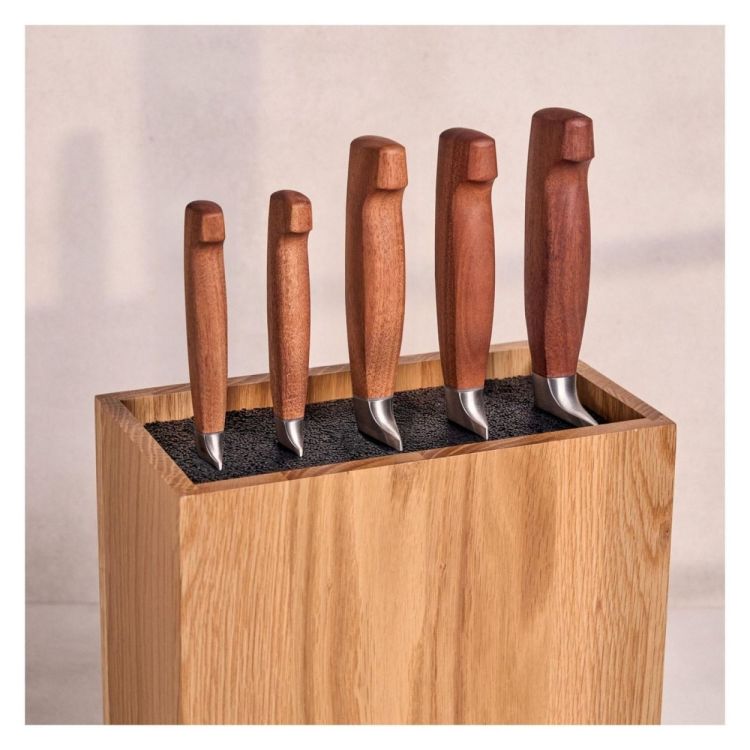 Zwilling Four Star messenblok 6-delig (Hout) - Panache (Koksijde)