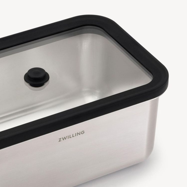 Zwilling Fresh & Save Vacuümdoos M rvs rechthoekig (RVS) - Panache (Koksijde)
