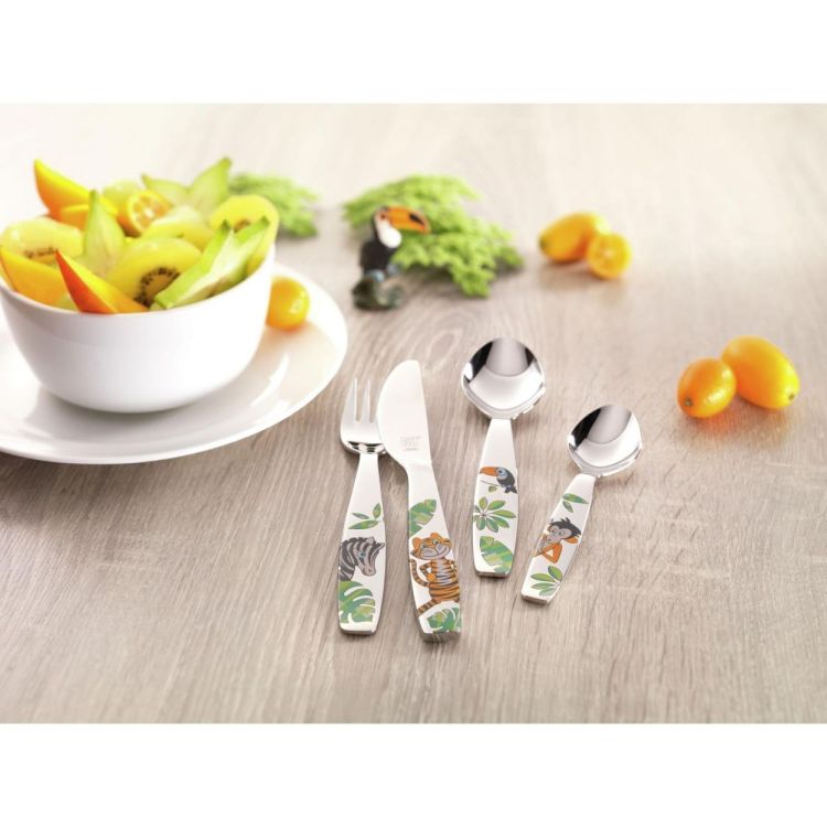 Zwilling Jungle set de couverts enfants 4 pièces (Grijs) - Panache (Koksijde)