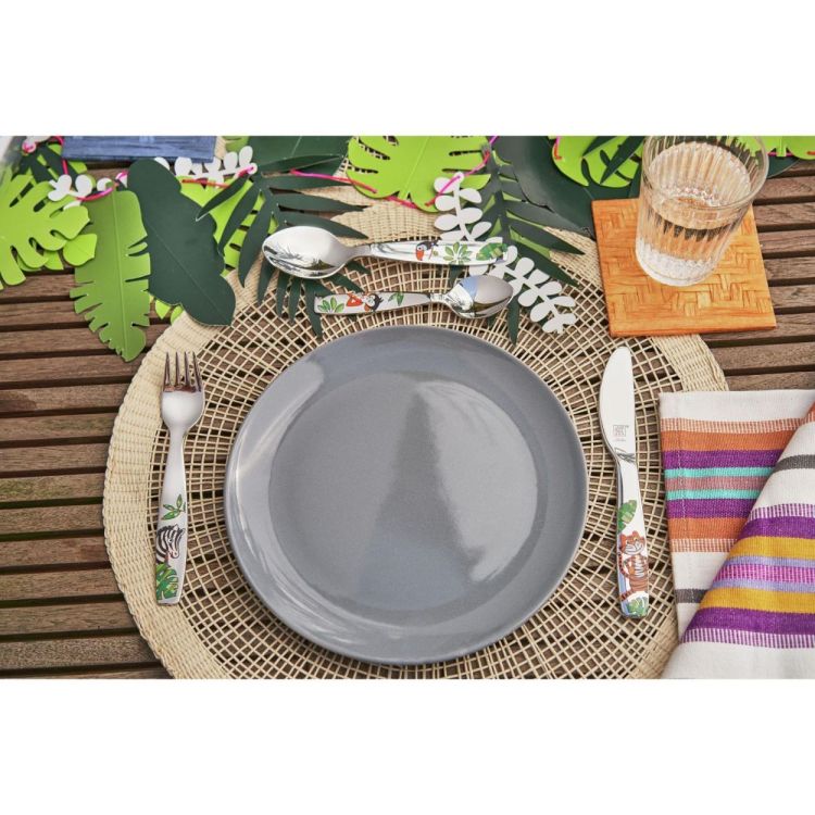 Zwilling Jungle set de couverts enfants 4 pièces (Grijs) - Panache (Koksijde)