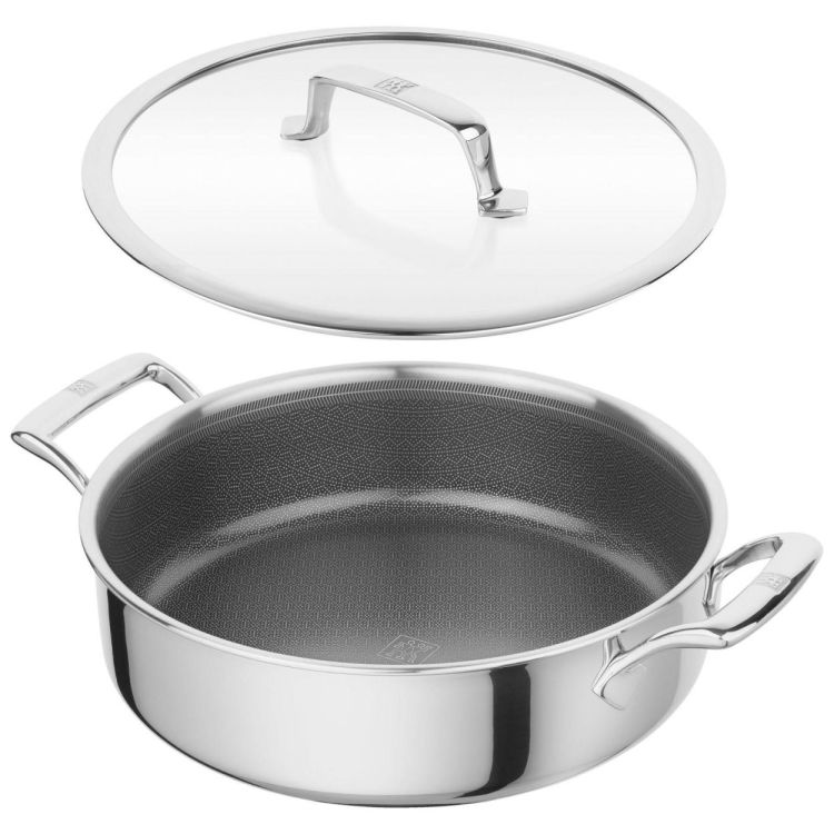 Zwilling Peak Hapjespan 26cm met glasdeksel HyCoat () - Panache (Koksijde)