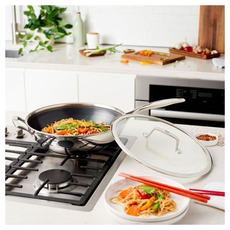 Zwilling Peak Wok 30cm met glasdeksel HyCoat () - Panache (Koksijde)