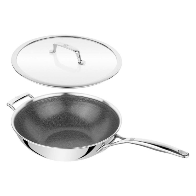 Zwilling Peak Wok 30cm met glasdeksel HyCoat () - Panache (Koksijde)