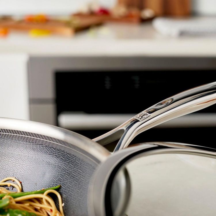 Zwilling Peak Wok 30cm met glasdeksel HyCoat () - Panache (Koksijde)