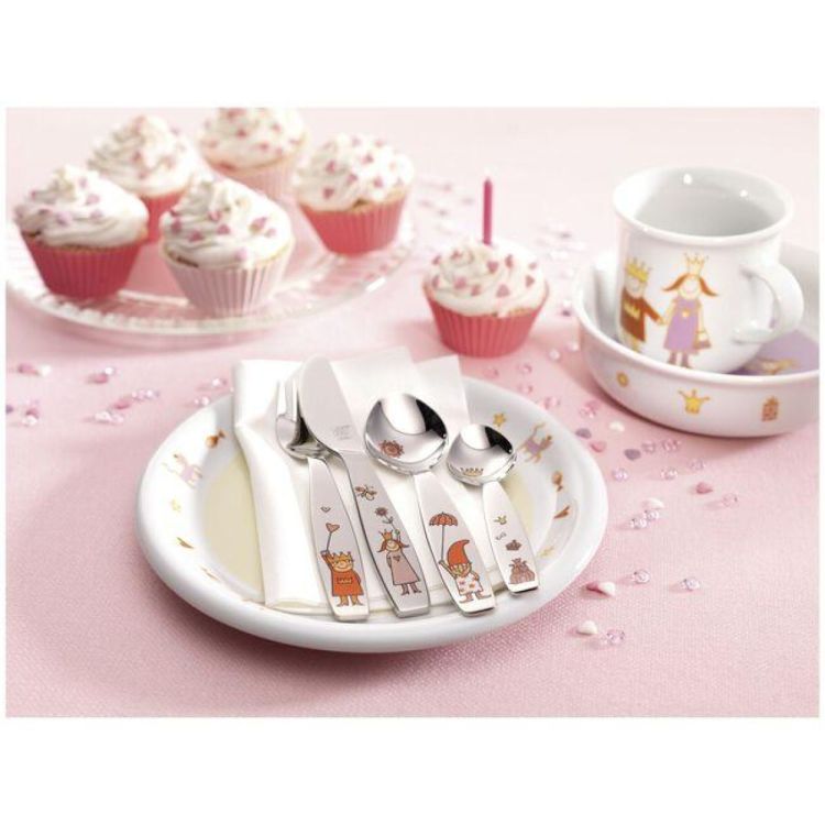 Zwilling Set de couverts pour enfants Princesse Emilie 4-pces (Grijs) - Panache (Koksijde)